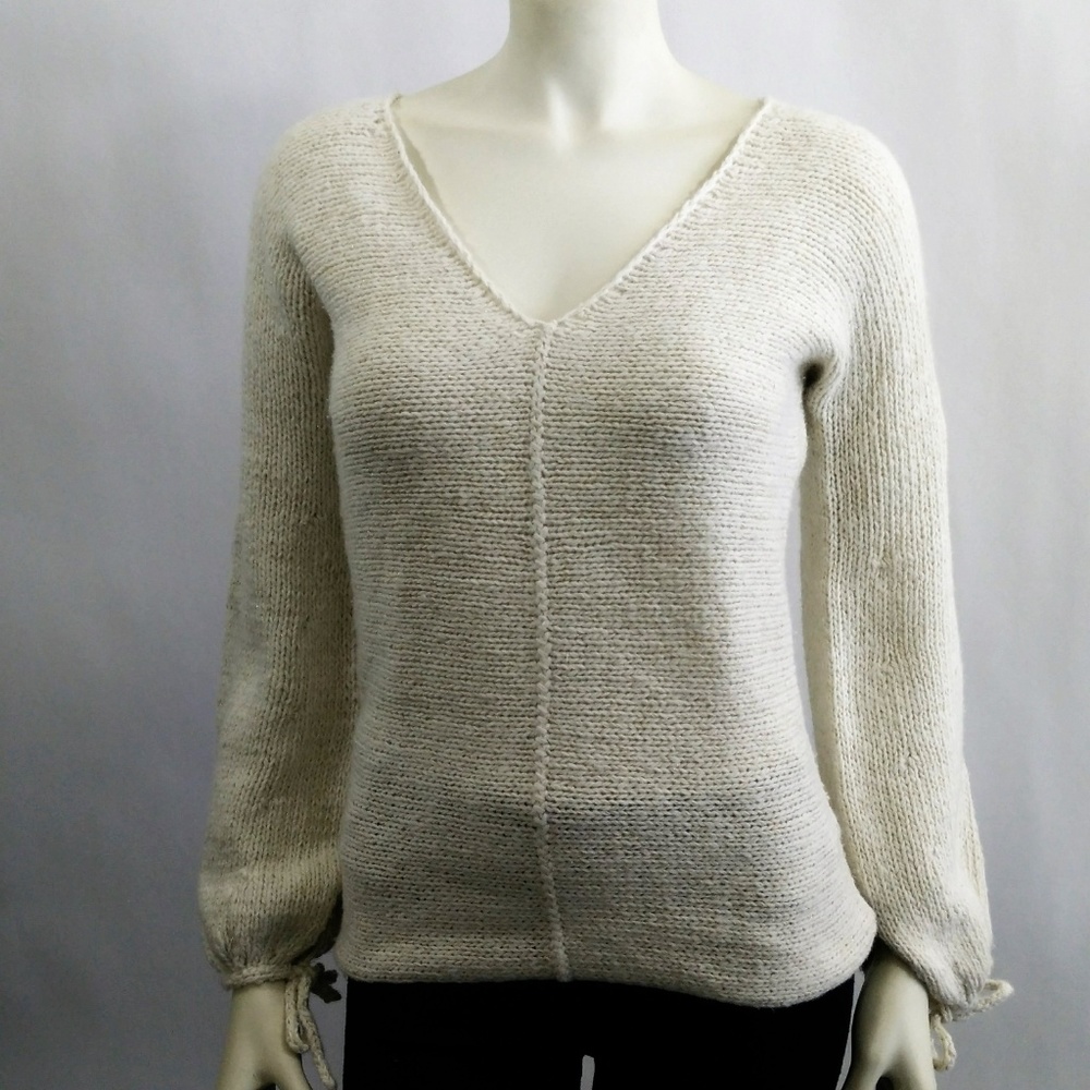 Anthropologie GUINEVERE Wool/Angora Sweater Small - Picture 2 of 7